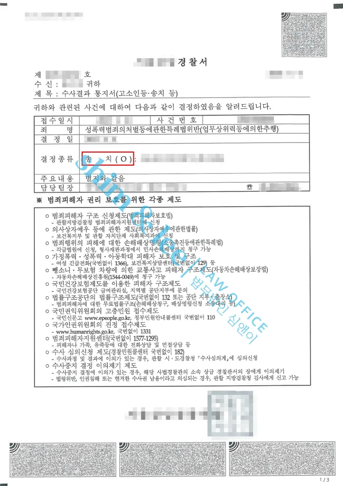 결과를 증명하는 문서 — 개인정보 비식별 처리