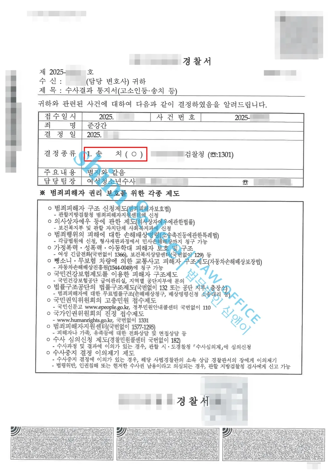 결과를 증명하는 문서 — 개인정보 비식별 처리