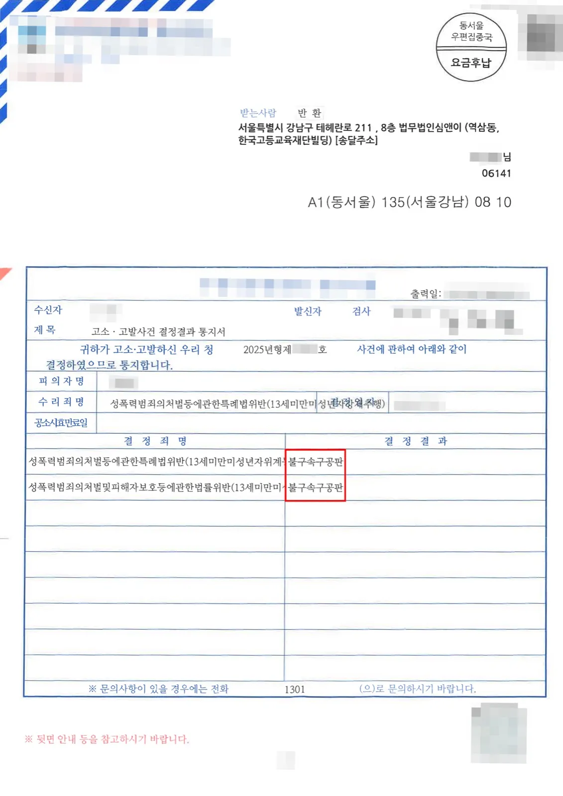 결과를 증명하는 문서 — 개인정보 비식별 처리
