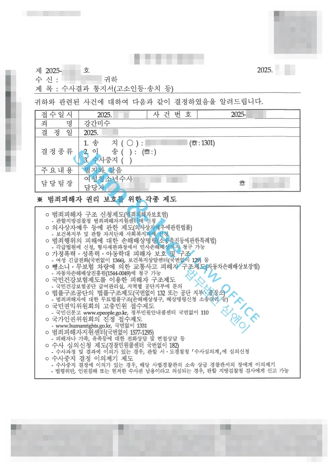 결과를 증명하는 문서 — 개인정보 비식별 처리