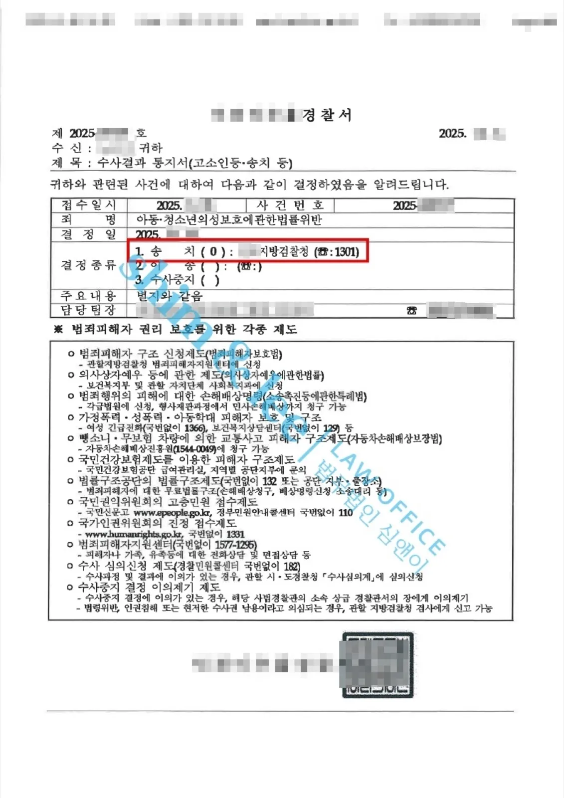 결과를 증명하는 문서 — 개인정보 비식별 처리
