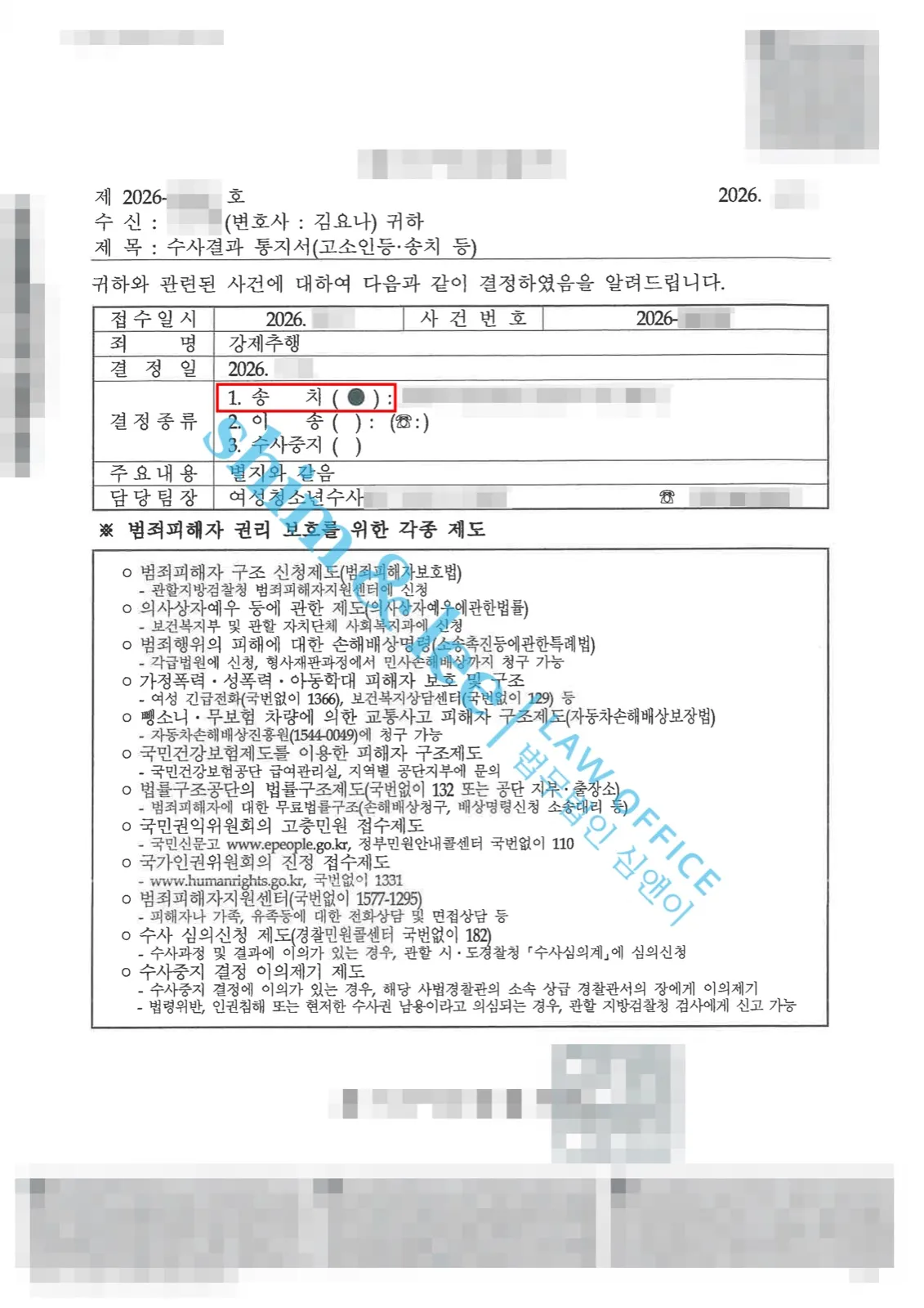 결과를 증명하는 문서 — 개인정보 비식별 처리