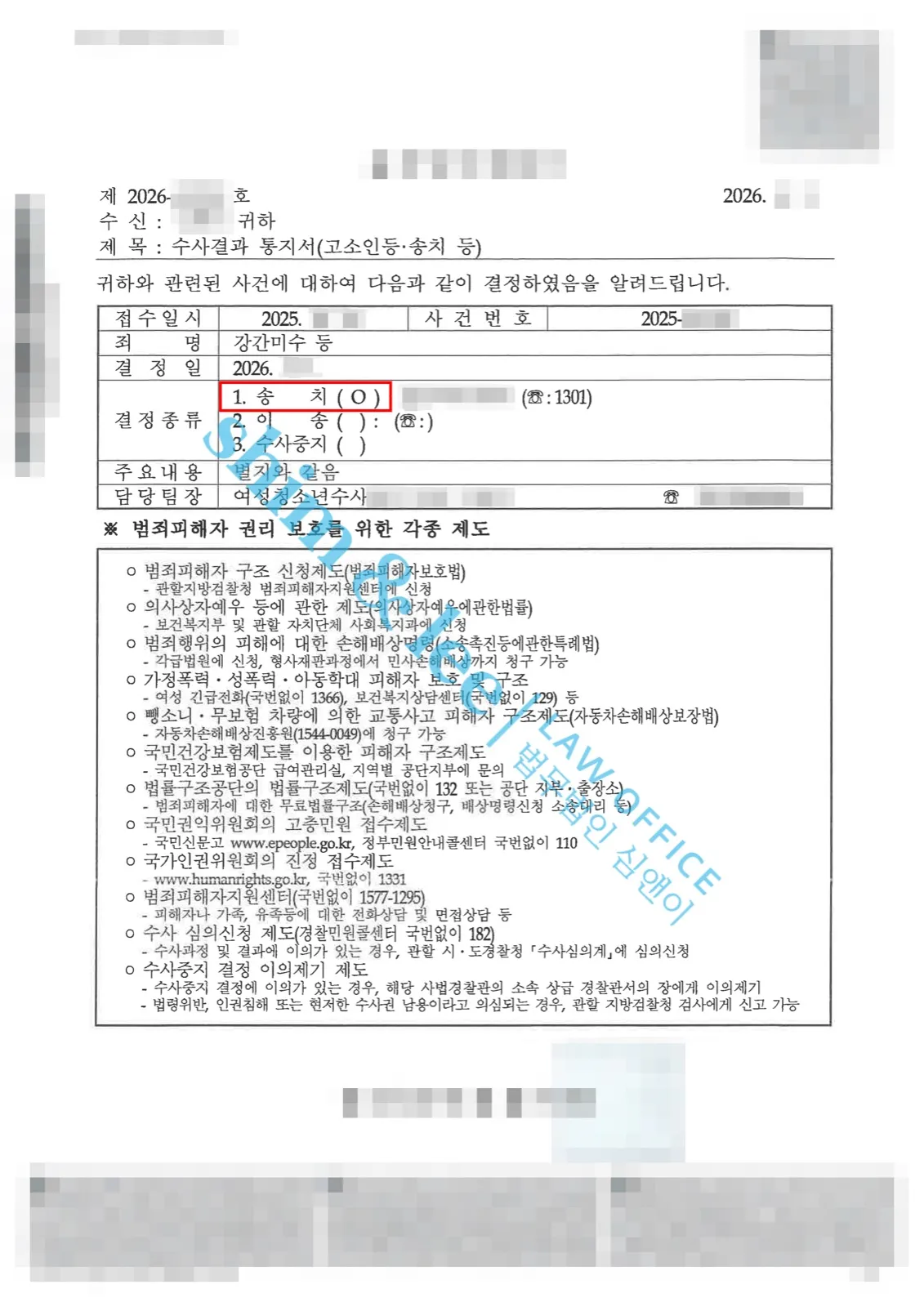 결과를 증명하는 문서 — 개인정보 비식별 처리