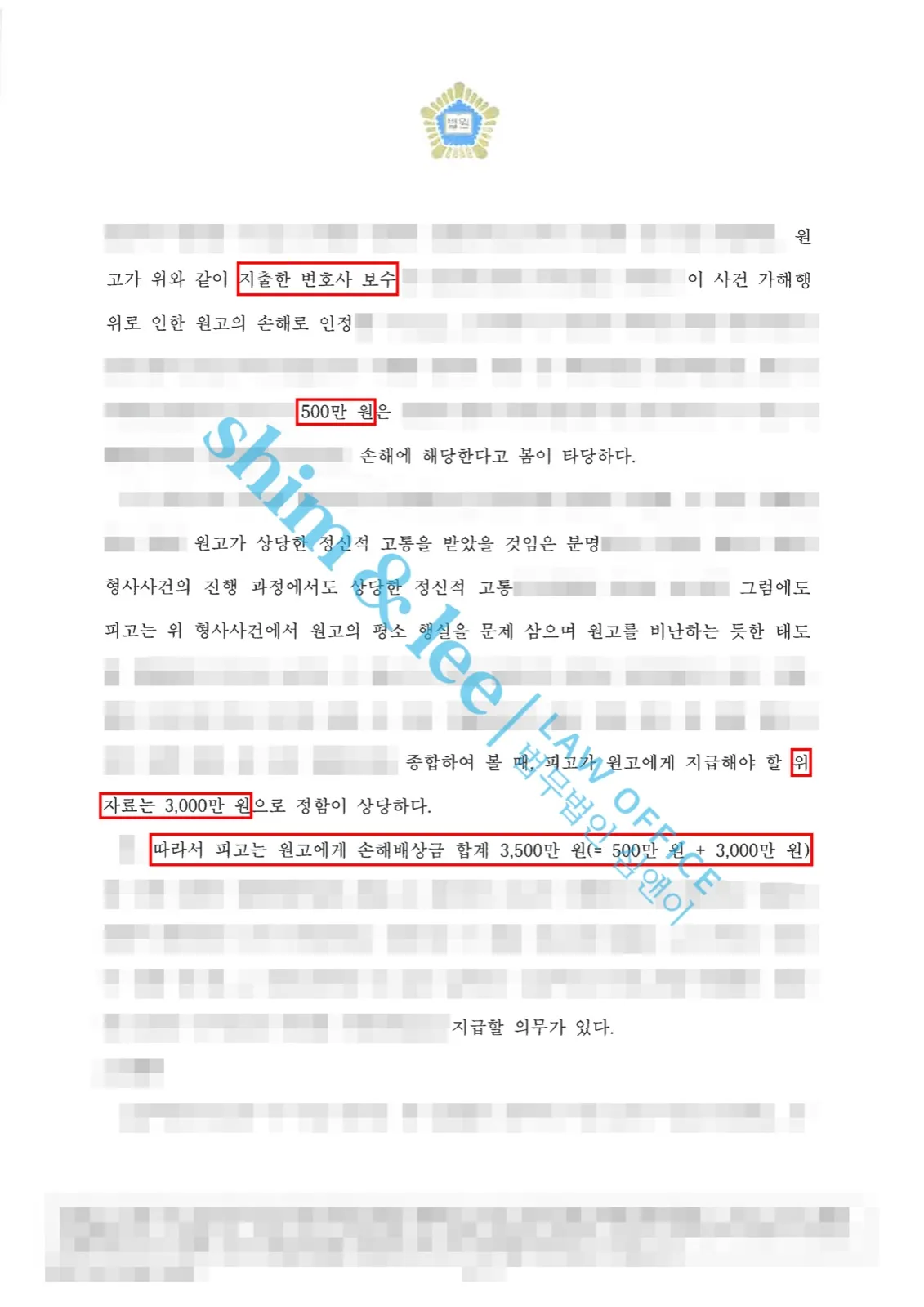 결과를 증명하는 문서 — 개인정보 비식별 처리