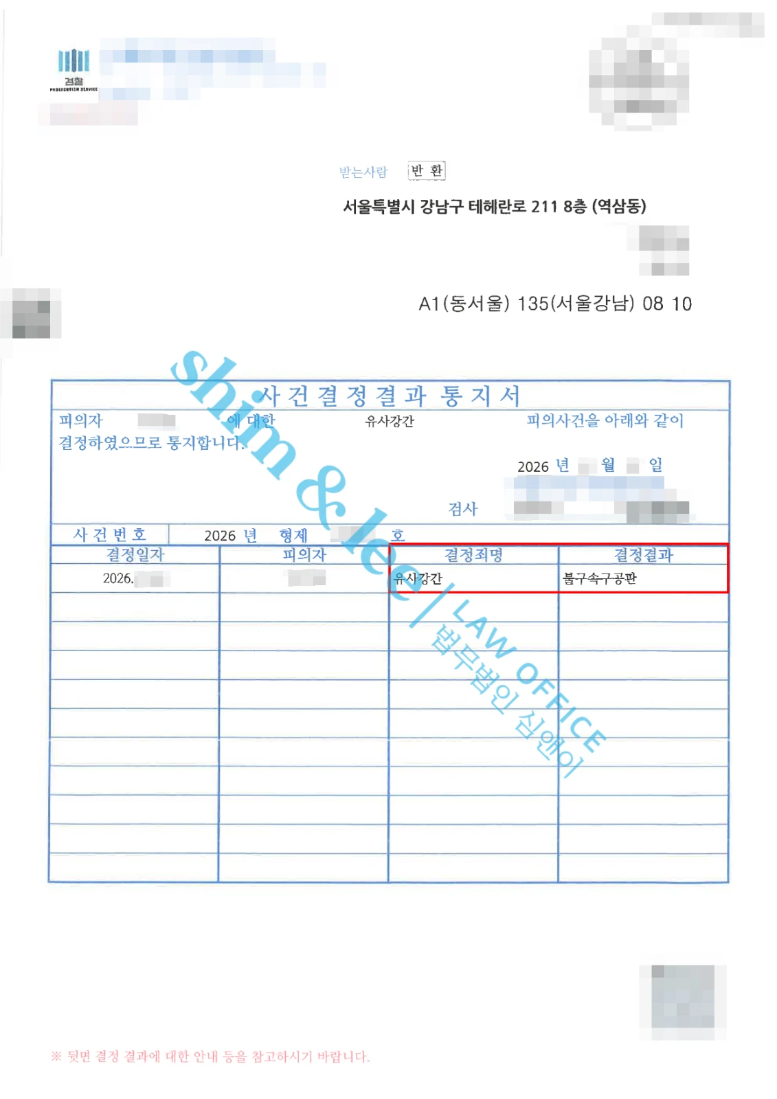 결과를 증명하는 문서 — 개인정보 비식별 처리