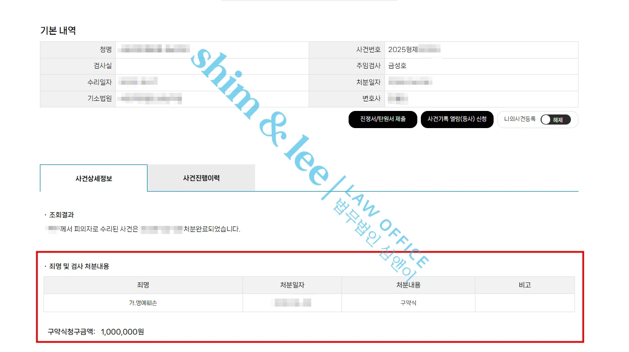 결과를 증명하는 문서 — 개인정보 비식별 처리