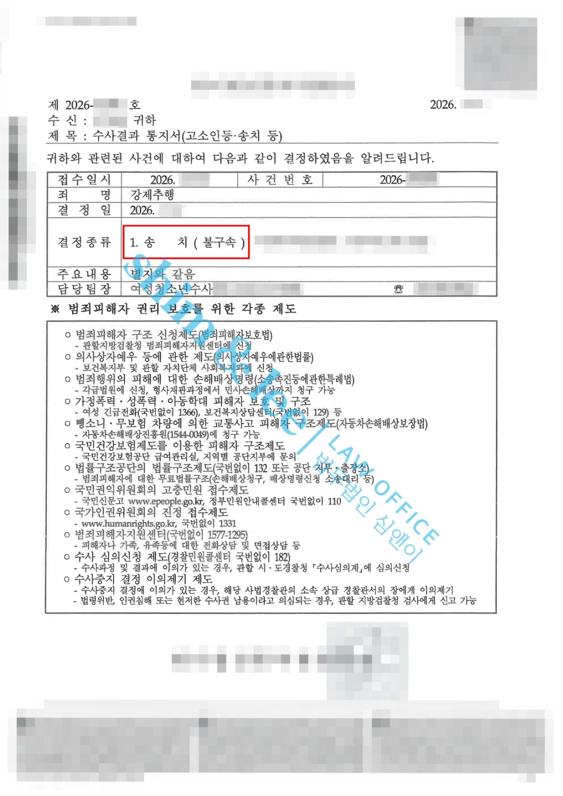 결과를 증명하는 문서 — 개인정보 비식별 처리