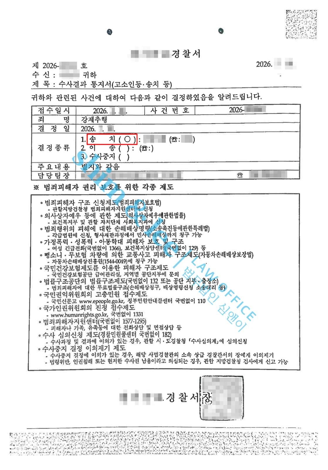 결과를 증명하는 문서 — 개인정보 비식별 처리