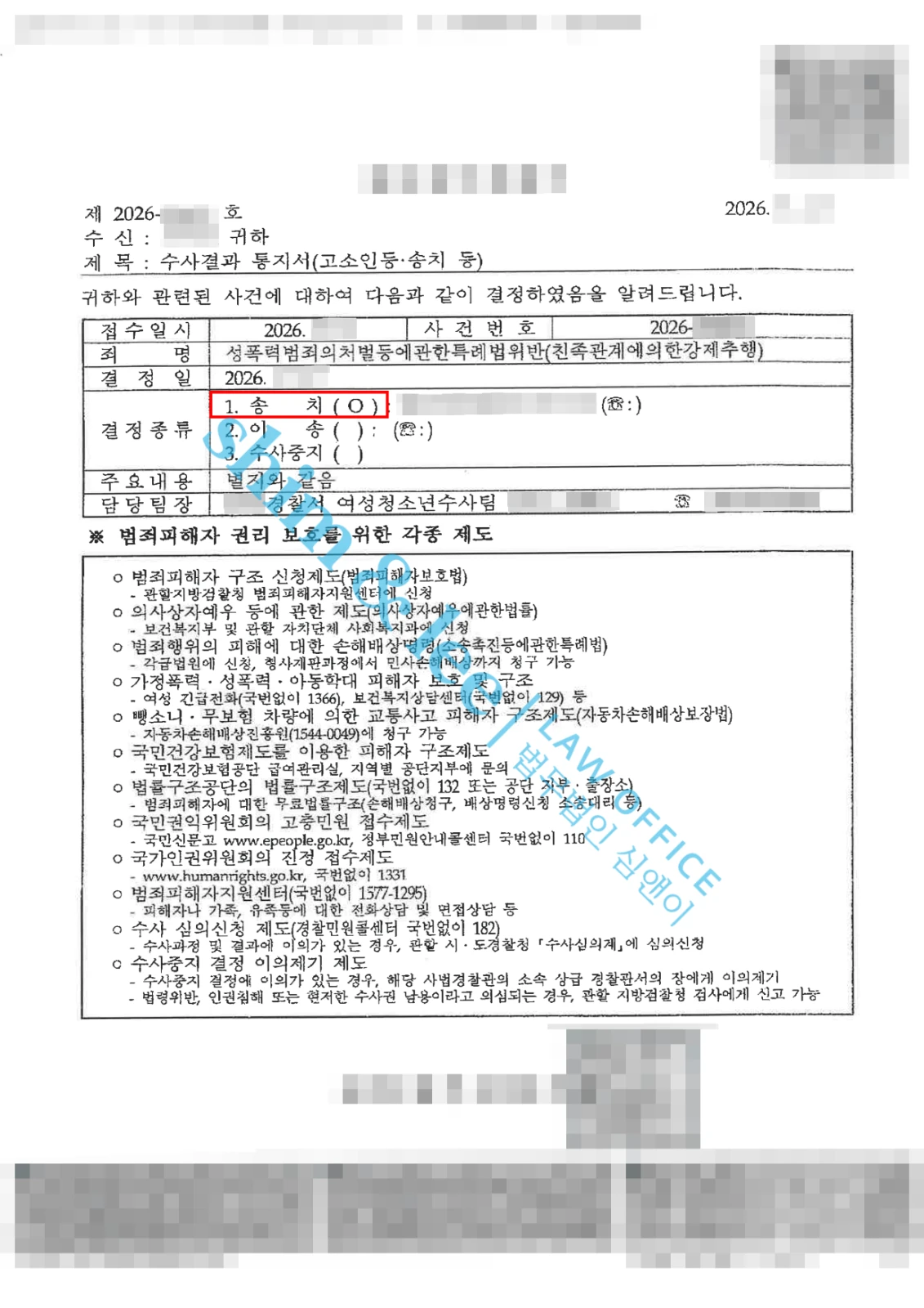결과를 증명하는 문서 — 개인정보 비식별 처리