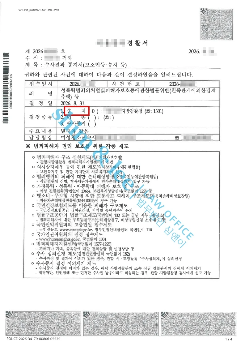 결과를 증명하는 문서 — 개인정보 비식별 처리