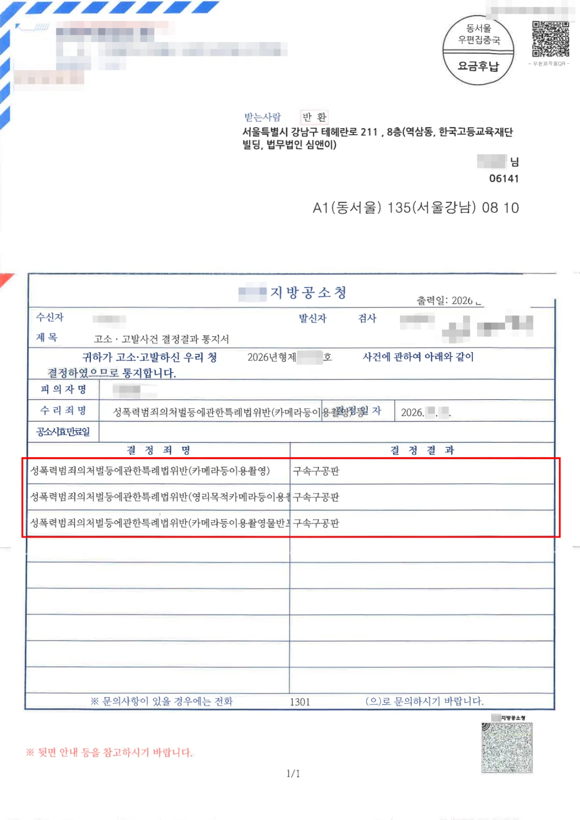 결과를 증명하는 문서 — 개인정보 비식별 처리