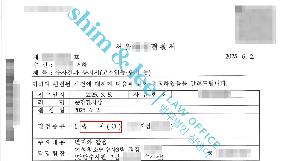 결과를 증명하는 문서 — 개인정보 비식별 처리